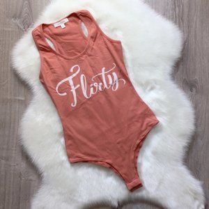 Flirty Mauve Bodysuit